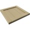 Ekena Millwork 12"W x 12"H True Fit PVC Framed Board-n-Batten Shutters Sample, Natural Twine SAMPLE-TFPBFNT - alternate 4